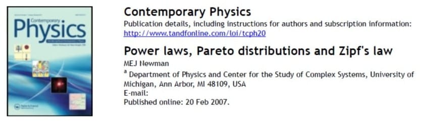 Power laws, Pareto distributions and Zipf's law