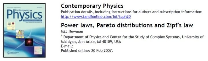 Power laws, Pareto distributions and Zipf's law